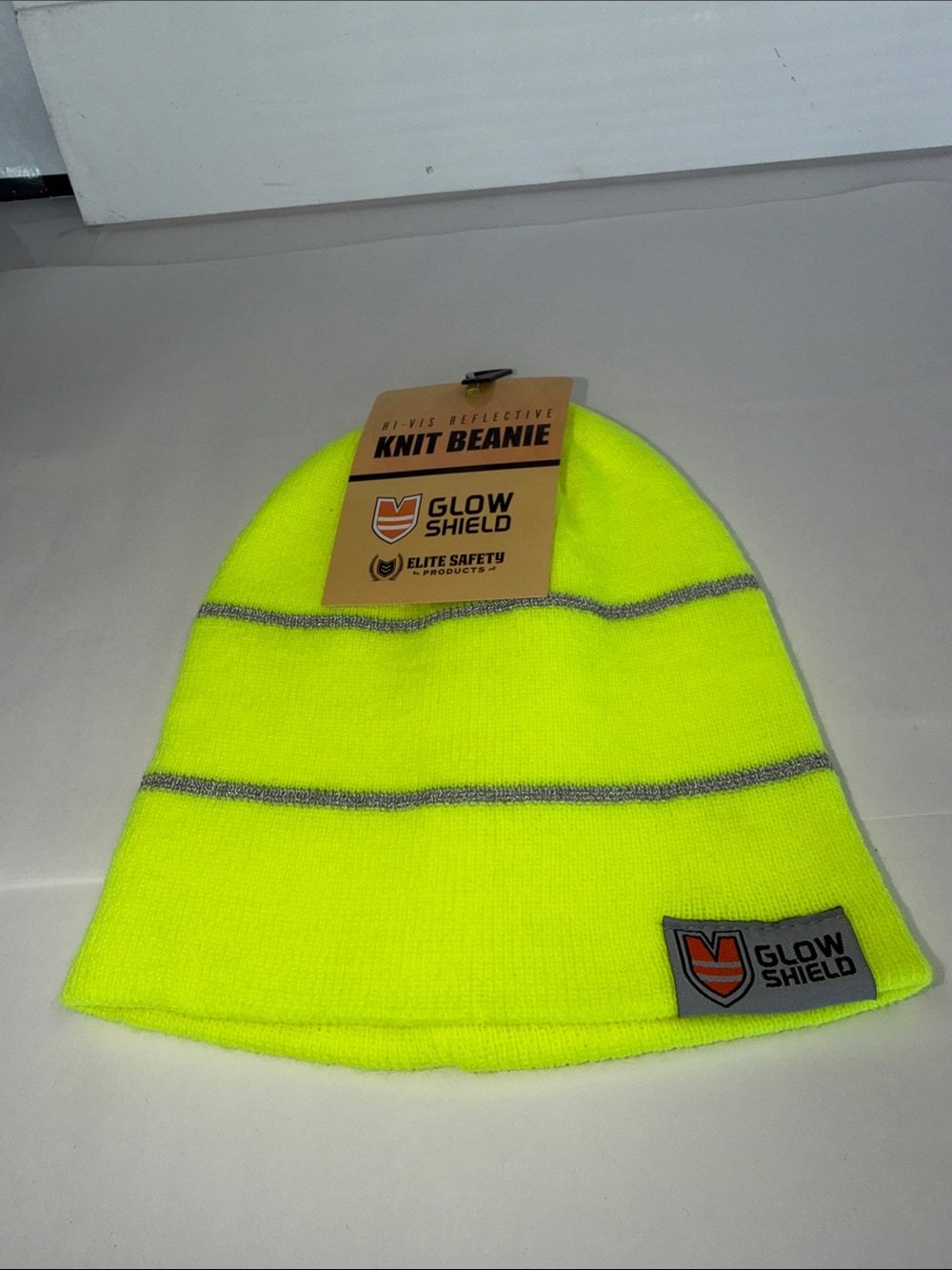 Hi-Vis Reflective Knit Beanie - Neon Yellow